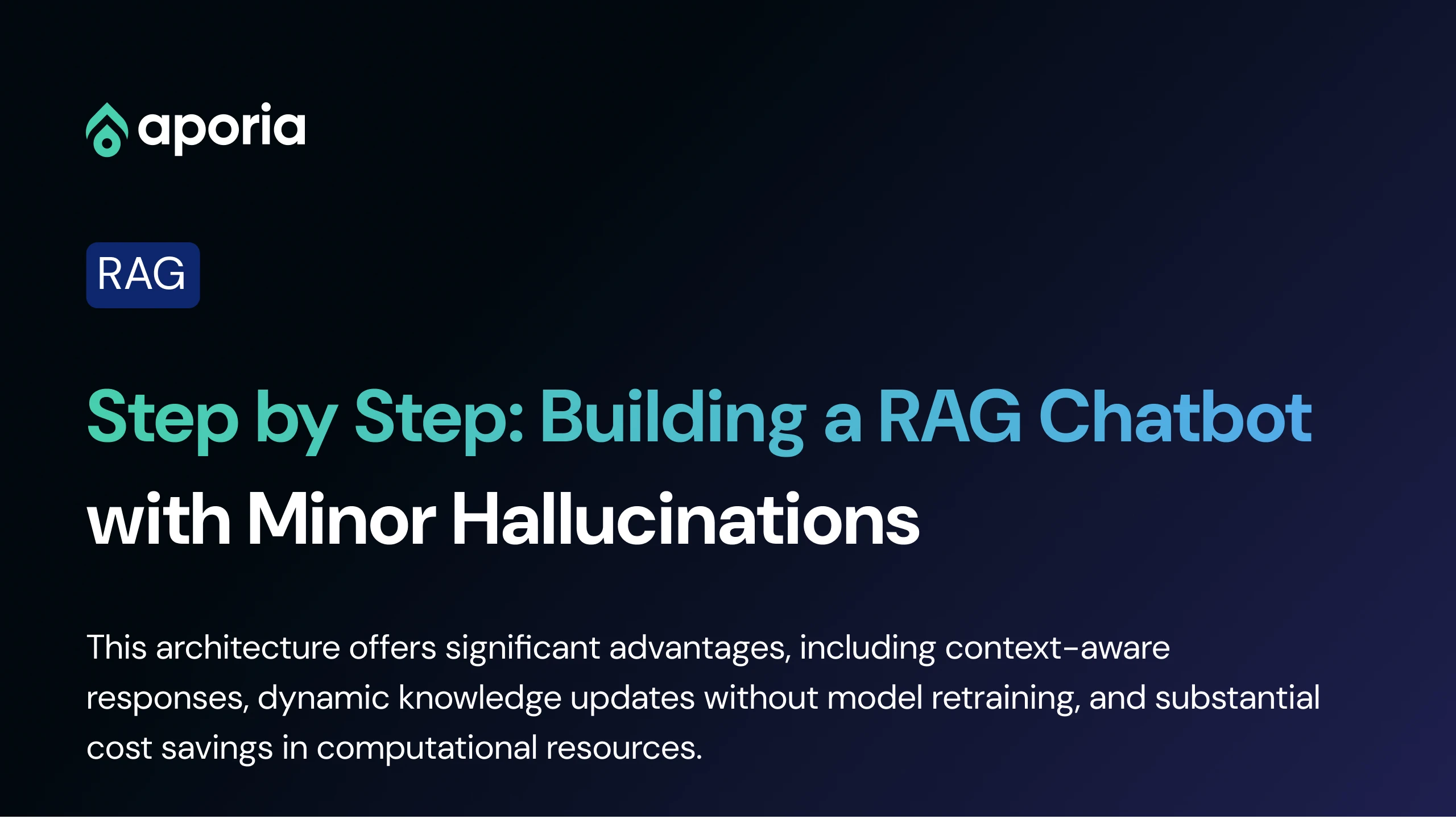 Building a RAG Chatbot with minor hallucinations